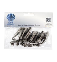 DFT Sasi 6,5cm 1.6g İğnesiz R:06 Siyah Simli 1/12