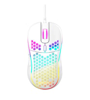 Valkyrie RGB Led Işıklı 6 Tuşlu 7200DPI Gaming Oyuncu Mouse Beyaz