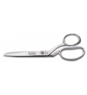 Rıza M-A3157-9 Tekstil / Yatık Regula Makası No: 9 inç / 22,86 cm - Nikel Kaplam