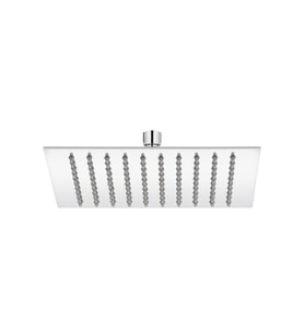20x20 Cm Paslanmaz Kare Ultra Ince Tepe Duş Başlığı Inox