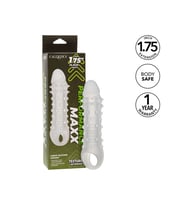 Calexotıcs Liquid Silicone Adonis Tırtıklı Silikon Penis Kılıfı