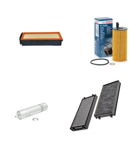 Bosch Filtre Bakım Seti Bmw X5 F15 F85 3.0 d Dizel 2013-2018 Hava + Yağ F + Yakıt F. + Polen Bosch