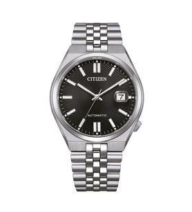 Citizen Tsuyosa NK0020-55E Gümüş-Siyah Erkek Kol Saati