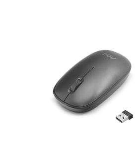 MS200B/LA Sessiz Kablosuz Mouse 2.4 Ghz 1200 Dpı Siyah
