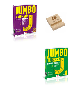 Model Eğitim LGS 8. Sınıf JUMBO Matematik ve Türkçe Deneme Bankası + Telefon Standı