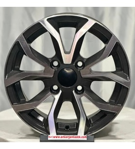 4 108 14 6.0 ET35 CH63.4 GUN METAL DIAMOND JANT