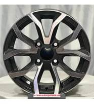 4 108 14 6.0 ET35 CH63.4 GUN METAL DIAMOND JANT