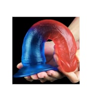 18 cm anl Vajinal Kullanım Yumuşak Dokulu Jel Penis