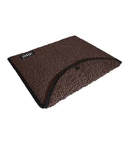 Jacbag Teddy Peluş Kahverengi Çıtçıtlı Dosya Çanta (Kitap Defter Tablet Notebook)