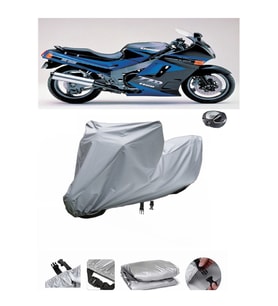Kawasaki ZZR 1100  Su Geçirmez Motosiklet Brandası ARKA ÇANTA UYUMLU
