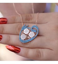 Vav Dualı Kolye Ayetel Kürsi Nazar Duası Allah Yazılı Gümüş Kolye