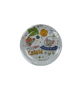 Tuffex sert plastikten  tom and jerry baskılı düz tabak 1 adet
