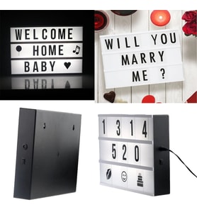 A4 Led Işıklı Yazı Panosu Lightbox