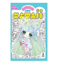 Kawaii Anime Mutlu Boyama 2 -Yeşil