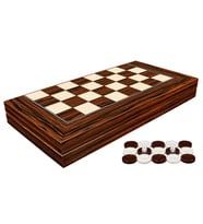 Gifthome Premium Abanoz Tavla (Çok Renkli)
