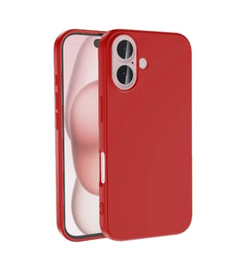 Apple iPhone 16 Plus Uyumlu Kılıf Zore LSR Lansman Kapak (Kırmızı)