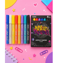 STA 8Lİ AKRİLİK MARKER SETİ