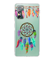 PrintiFy Samsung Galaxy S20 FE ile Uyumlu Nazar Boncuğu 6  Kamera Korumalı Şeffaf Silikon Kılıf