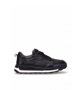 Elit KcmHS1249-1C Erkek Klasik Sneaker Siyah