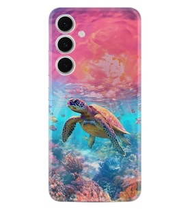 Oppo A38 Kılıf Boutique Baskılı Resimli Kaplumbağa Pcode -065