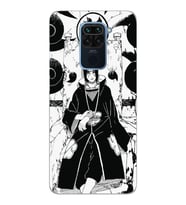 Xiaomi Redmi NOTE 9 Uyumlu Itachi Uchiha Tasarımlı Şeffaf Telefon Kılıfı