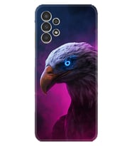 Samsung Galaxy M14 Kılıf Silikon Desen Özel Seri Kartal 1622