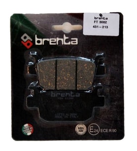 Arora Beatrix 150 Uyumlu Arka Fren Balatası Brenta İtalyan FT 3082 - ARASMOTO (Siyah)