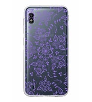 Samsung Galaxy A10   Kamera Korumalı  Kapak Nostalji Desen Tasarımlı  Şeffaf Kılıf