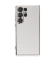 Samsung Galaxy S23 Ultra Kılıf Volet Silikon - Beyaz