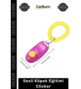 #Clicker Profesyonel Pozitif Pekiştirme Sesli Uyarı Sistemi Pratik Sağlam Köpek Eğitimi Clicker