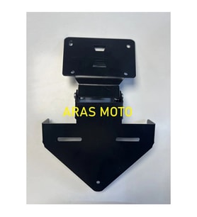 Yamaha Yzf R25 - Mt 25 Tam Uyumlu Plakalık Katlanır Lazer Kesim _Supermoto (Renksiz)