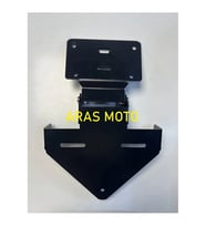 Yamaha Yzf R25 - Mt 25 Tam Uyumlu Plakalık Katlanır Lazer Kesim _Supermoto (Renksiz)