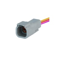 DTM04-4P Dişi Konnektör 4 Pin Kablolu