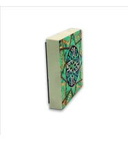Çini Desen Baskılı Doğaltaş  Magnet(KD-043)Buzdolabı Süsü