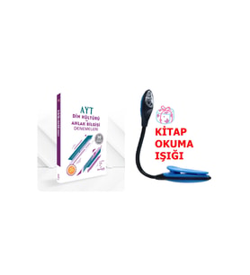 Karekök Yayınları AYT Din Kültürü Ve Ahlak Bilgisi Deneme Seti Kazandıran Süper Set + Kitap Okuma Işığı Hediye (Çok Renkli)