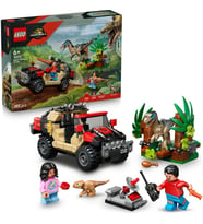 LEGO 76972 Jurassic World Raptor Arazi Kaçışı