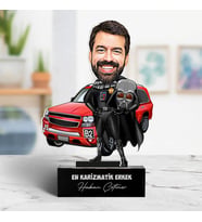 Kişiye Özel Erkeğe Hediye Karikatürlü Biblo