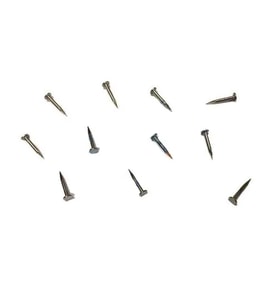 Klips, Menteşe, Ayağı Çivisi 9mm Çelik - Siyah 100gr