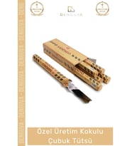 #ÇubukTütsü Bitki Özlü Doğal Aromatik Meditasyon 120 Adet 40 Dakika Yanan Rahatlatıcı Kokulu Çubuk T