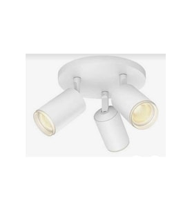 os ram led gün ışığı ampullü üçlü beyaz spor LED avize hareketli başlıklı