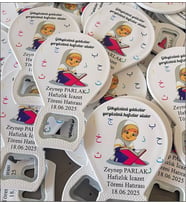 Kişiye Özel Nişan Söz Nikah Düğün Kına Organizasyon Hediyelik İsimli Magnet Hediye Balon Açacak 20