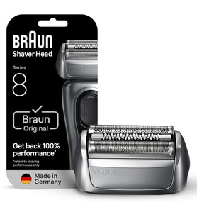 Braun Seri 8 83M Elektrikli Tıraş Makinesi Başlığı Yedek Kaset, Gümüş