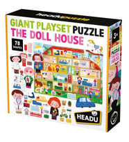 GIANT PLAYSET PUZZLE THE DOLL HOUSE