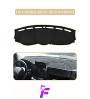 FIAT DOBLO AIRBAGLİ (2008-2013) Uyumlu Torpido Örtüsü Kolay Montaj Tam Koruma Tam Uyum E31