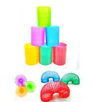 Renkli Stres Yayı Oyuncak Stres Yayı - 5 cm çapında - 1 Adet