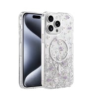 İphone 14 Misk Simli Kapak - Desen 2