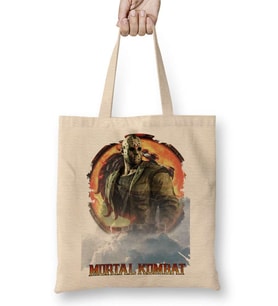Jason Voorhees Mortal Kombat Game Bez Çanta Uzun Saplı