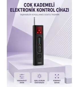 Taşınabilir Elektronik Kontrol Cihazı Ayarlanabilir Hassasiyetli Kompakt Tasarım