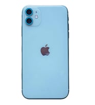 Newface Apple iPhone 11 Neon Fosforlu Kamera Lens - Mavi