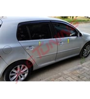 VW Golf 5 Krom Cam Çıtası Tk 2005-2009 4Prç Paslanmaz Çelik